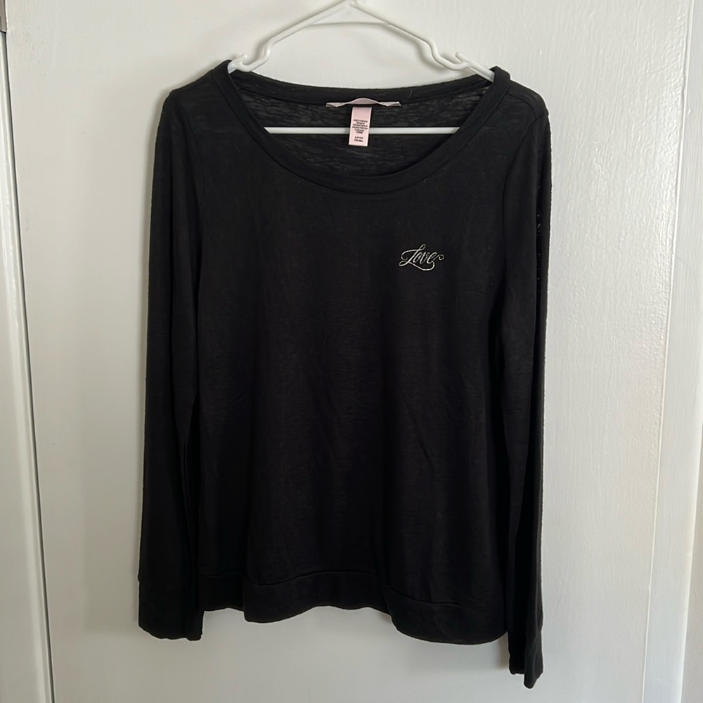 Victoria’s Secret Knit Long Sleeve Tee Small